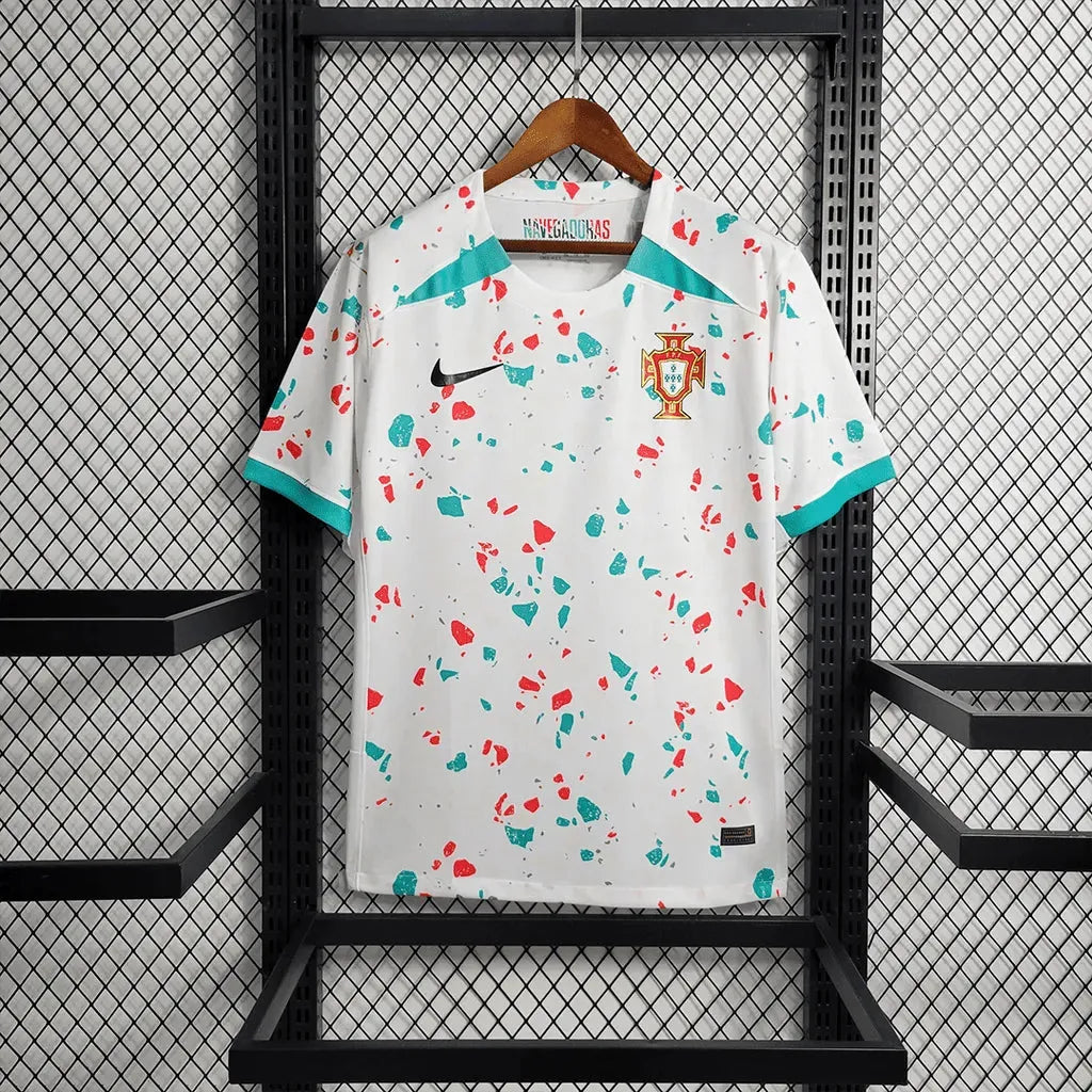 Portugal Away Shirt 23/24 - Men's White Fan Shirt