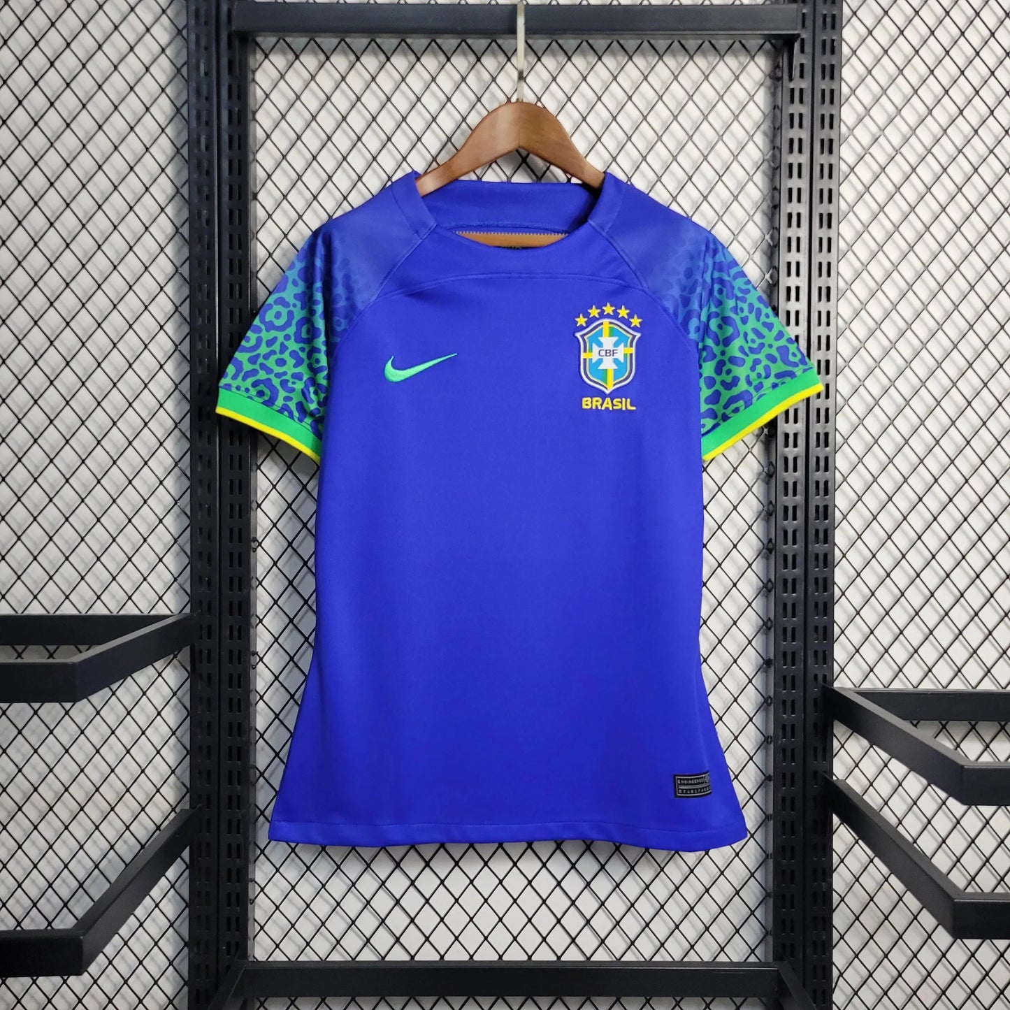 Brazil Away Shirt 22/23 - Women's Fan Shirt Blue