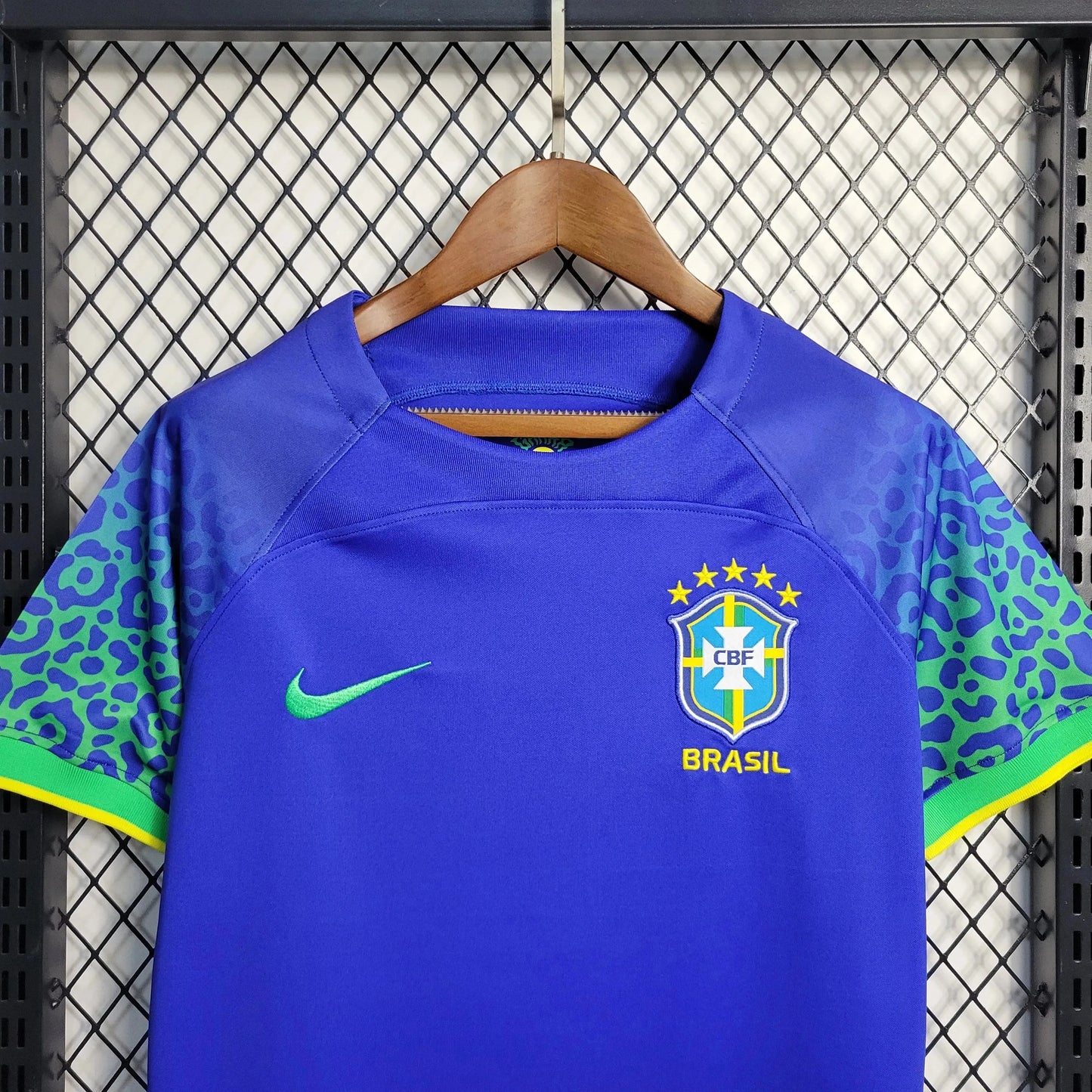 Brazil Away Shirt 22/23 - Women's Fan Shirt Blue