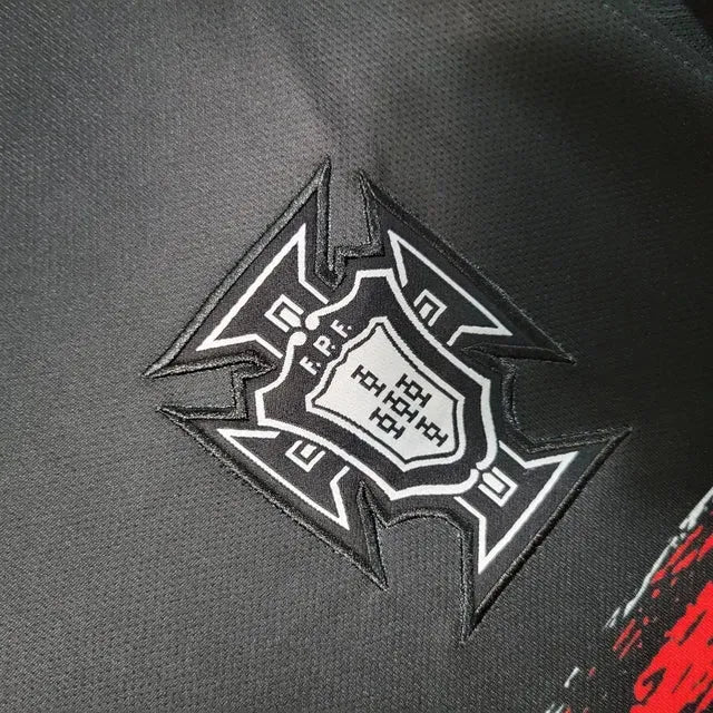 Portugal Pre-Match Shirt 22/23 - Men's Fan Black