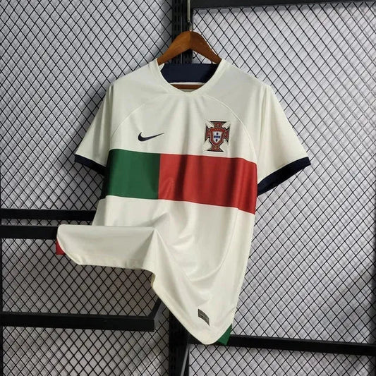 Portugal Away Shirt 22/23 - Men's White Fan Shirt