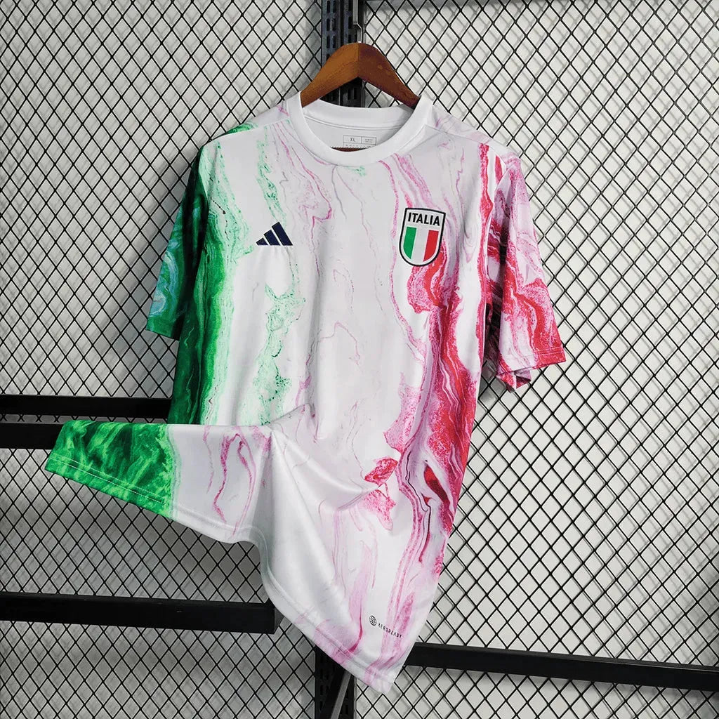 Italy Training Shirt 23/24 - Men's White Fan Shirt