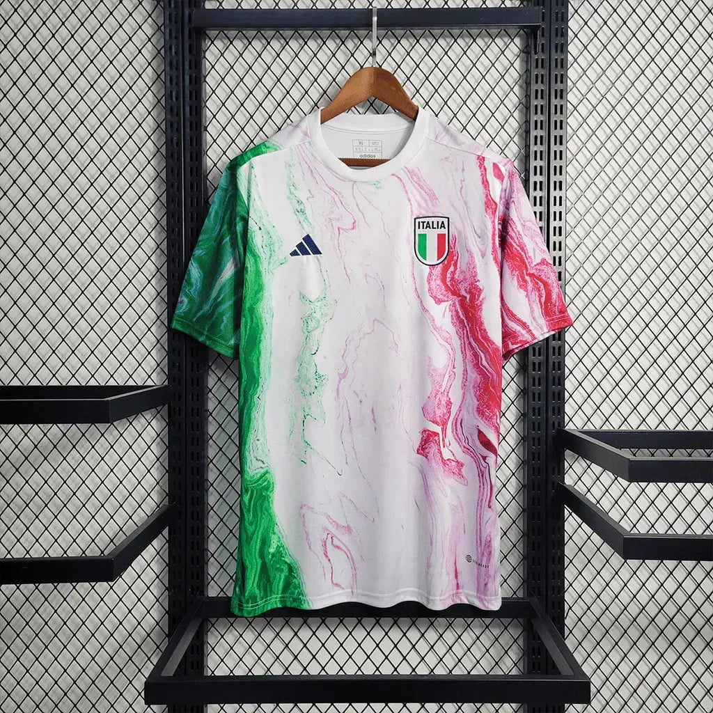 Italy Training Shirt 23/24 - Men's White Fan Shirt