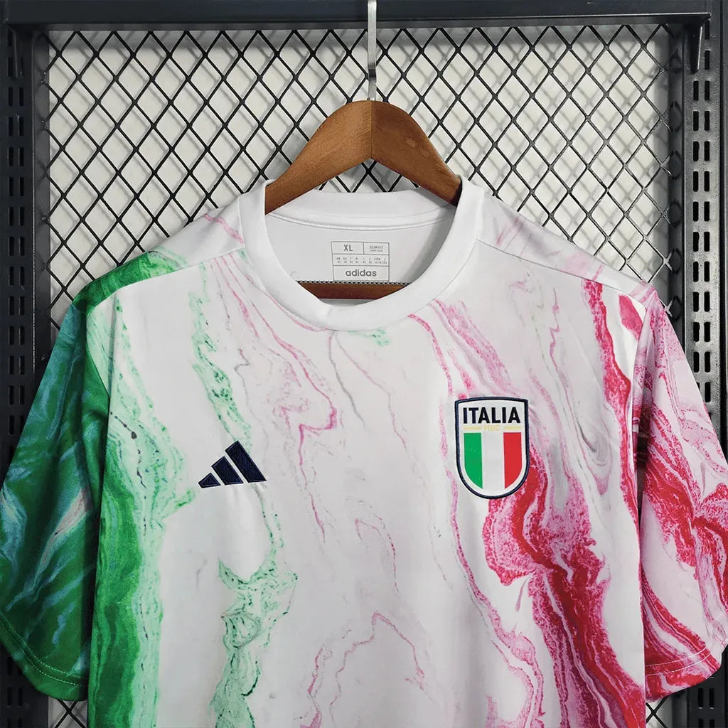 Italy Training Shirt 23/24 - Men's White Fan Shirt