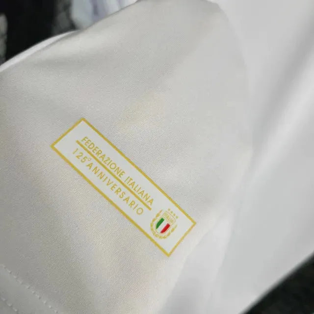 Italy Commemorative Edition 23/24 Shirt - Men's White and Gold Fan Shirt