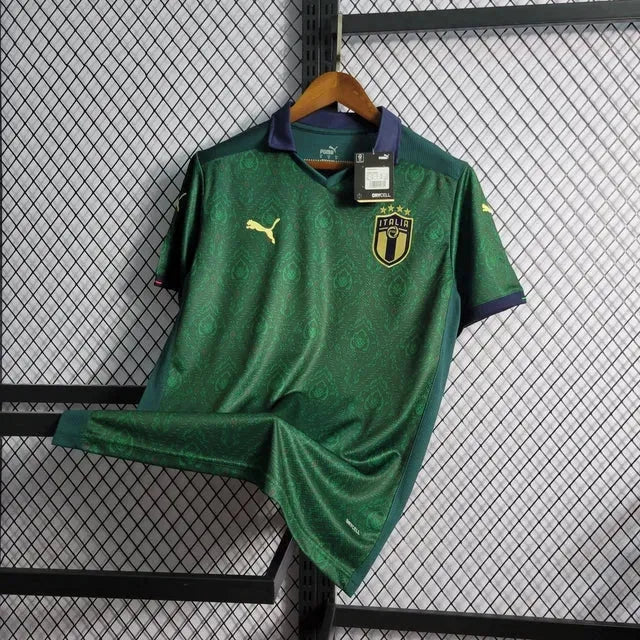 Italy Third Away Shirt 20/21 - Men's Green Fan Shirt