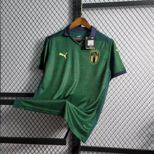 Italy Third Away Shirt 20/21 - Men's Green Fan Shirt
