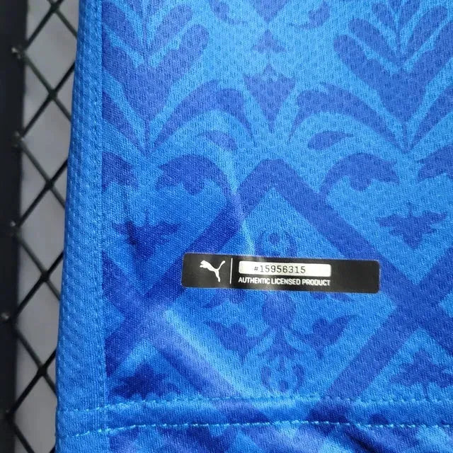 Italy Home Shirt 2020 - Men's Fan Blue