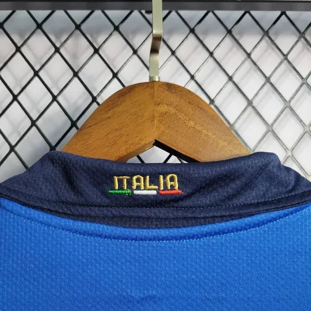 Italy Home Shirt 2020 - Men's Fan Blue