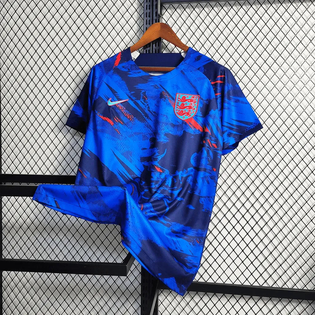 England Training Shirt 22/23 - Men's Fan Blue