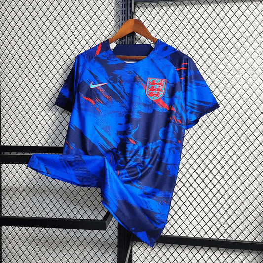 England Training Shirt 22/23 - Men's Fan Blue