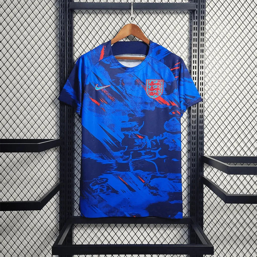 England Training Shirt 22/23 - Men's Fan Blue