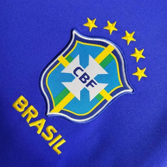 Brazil Away Shirt 22/23 - Men's Fan Blue