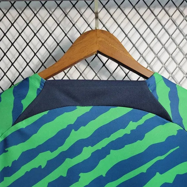 Brazil Special Edition 22/23 Shirt - Men's Green and Blue Fan Shirt