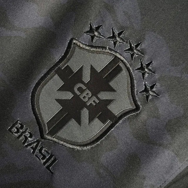Brazil 22/23 Shirt - Men's Fan Black