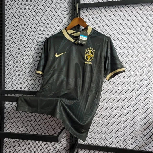 Brazil 22/23 Shirt - Men's Fan Black