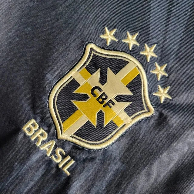 Brazil 22/23 Shirt - Men's Fan Black