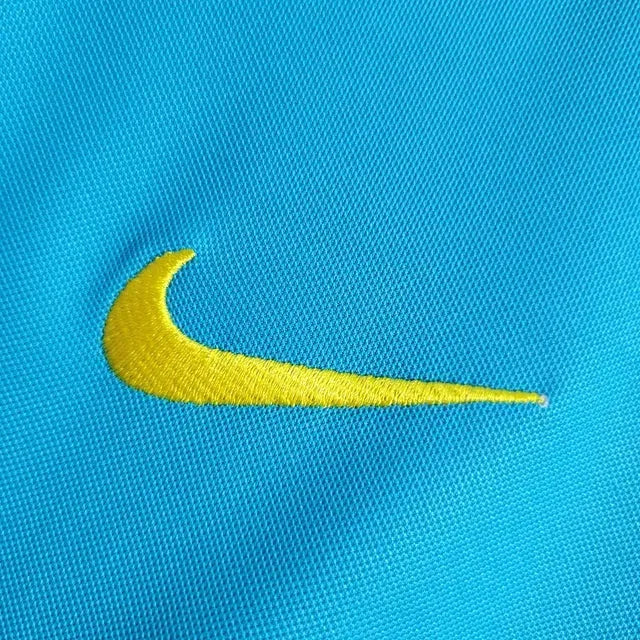 Brazil Pre-Game Shirt 21/22 - Men's Light Blue Fan Shirt