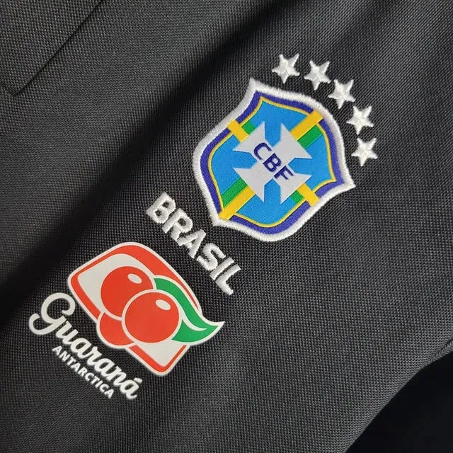 Brazil Polo Shirt - Men's Fan Black