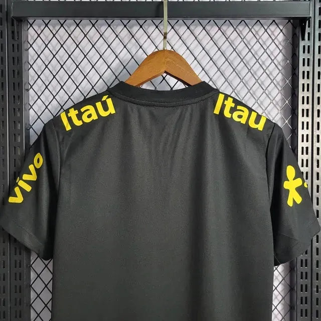 Brazil Polo Shirt - Men's Fan Black