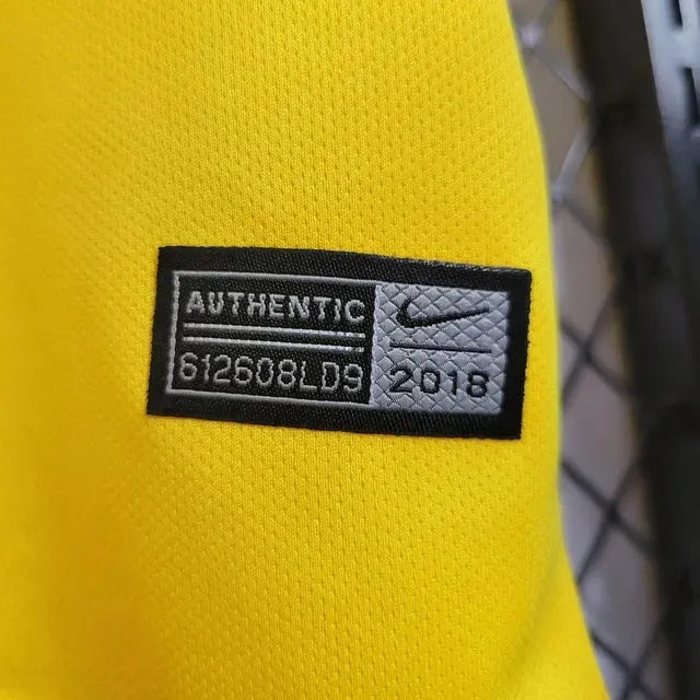 Brazil Home Shirt 2018 - Men's Fan Shirt