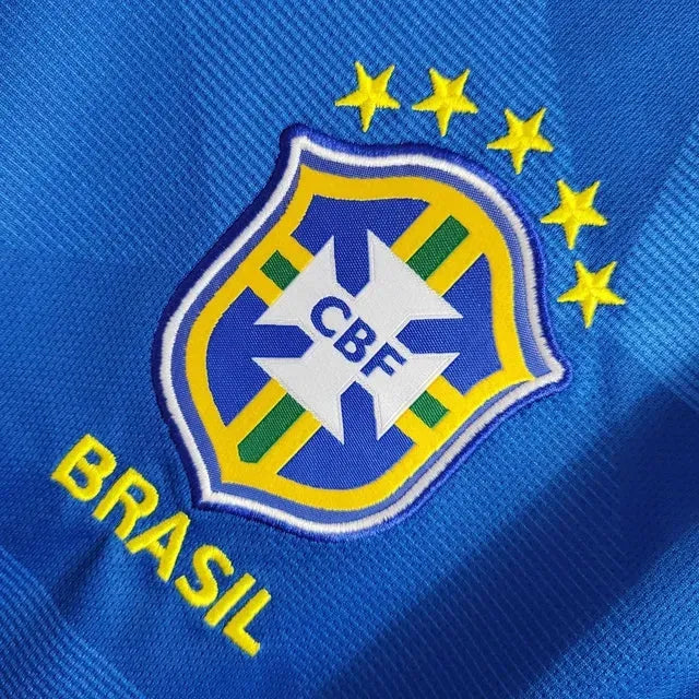 Brazil Away Shirt 2018 - Men's Fan Blue