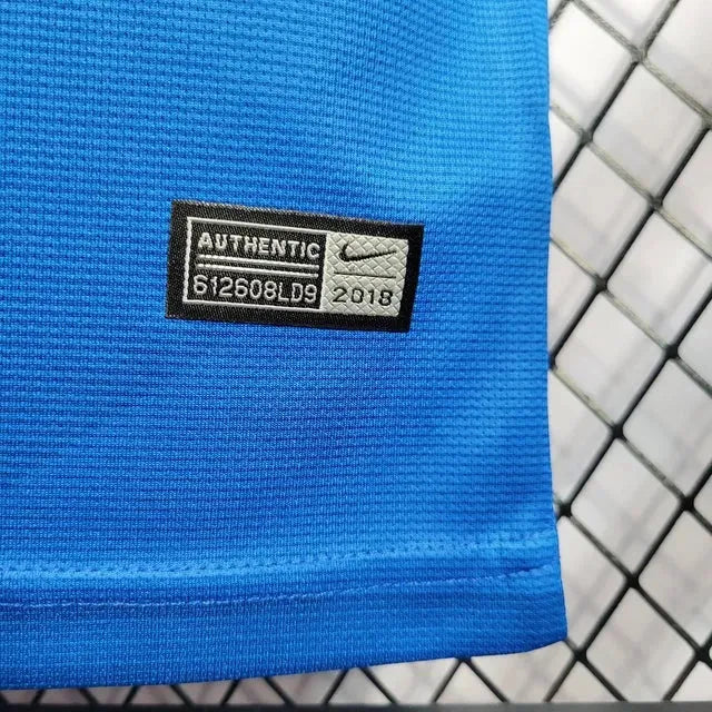Brazil Away Shirt 2018 - Men's Fan Blue