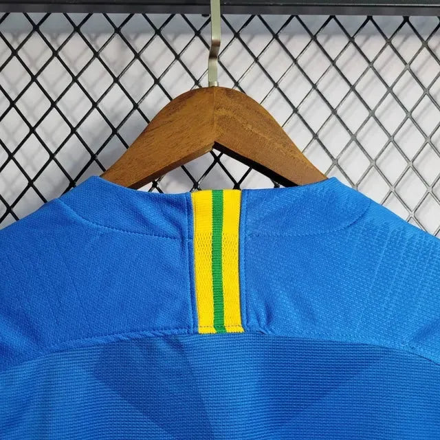 Brazil Away Shirt 2018 - Men's Fan Blue