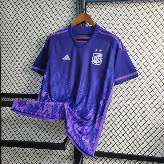 Argentina Away Shirt 22/23 - Men's Fan Purple