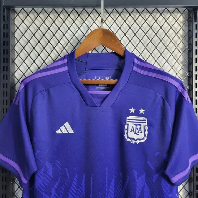 Argentina Away Shirt 22/23 - Men's Fan Purple