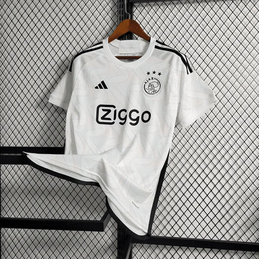 Ajax Away Shirt 23/24 - Men's White Fan Shirt