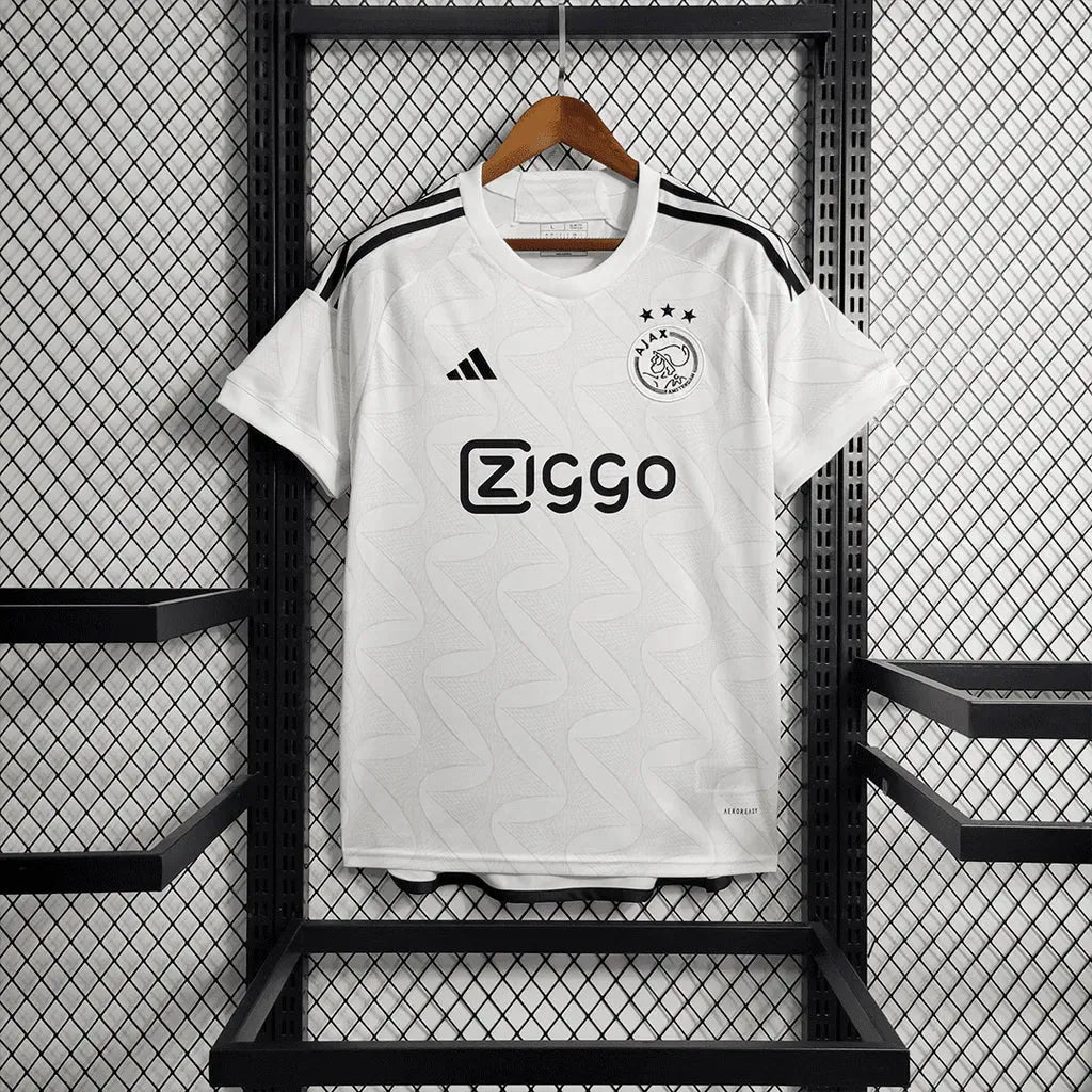 Ajax Away Shirt 23/24 - Men's White Fan Shirt