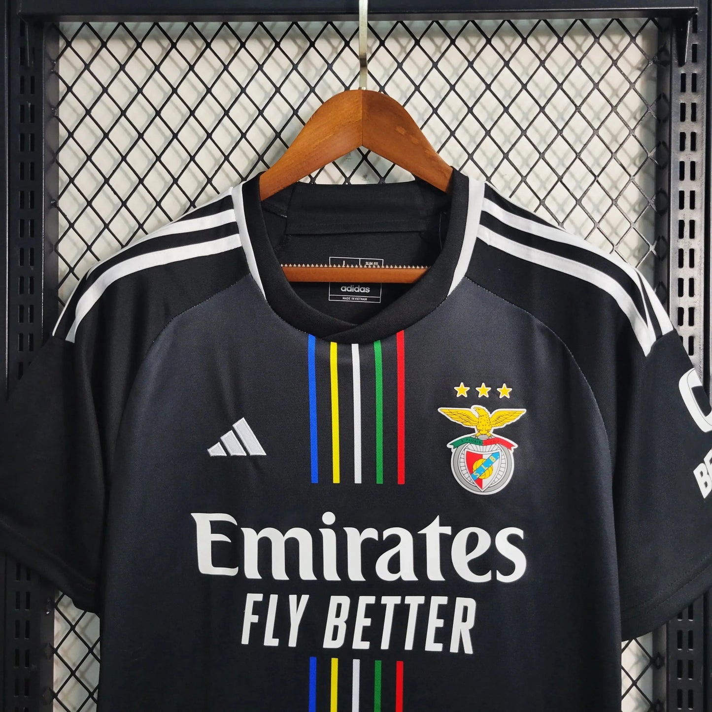 Benfica II 23/24 Shirt - Men's Supporter Black