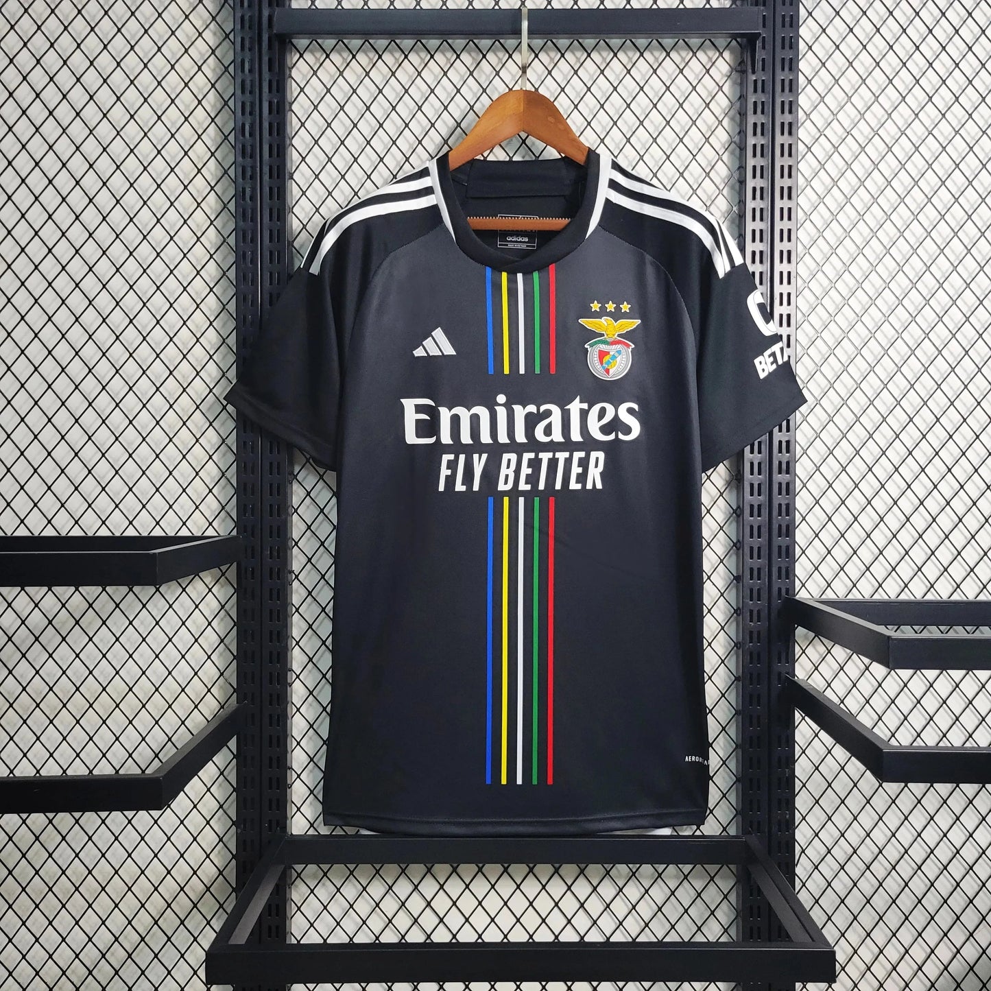 Benfica II 23/24 Shirt - Men's Supporter Black