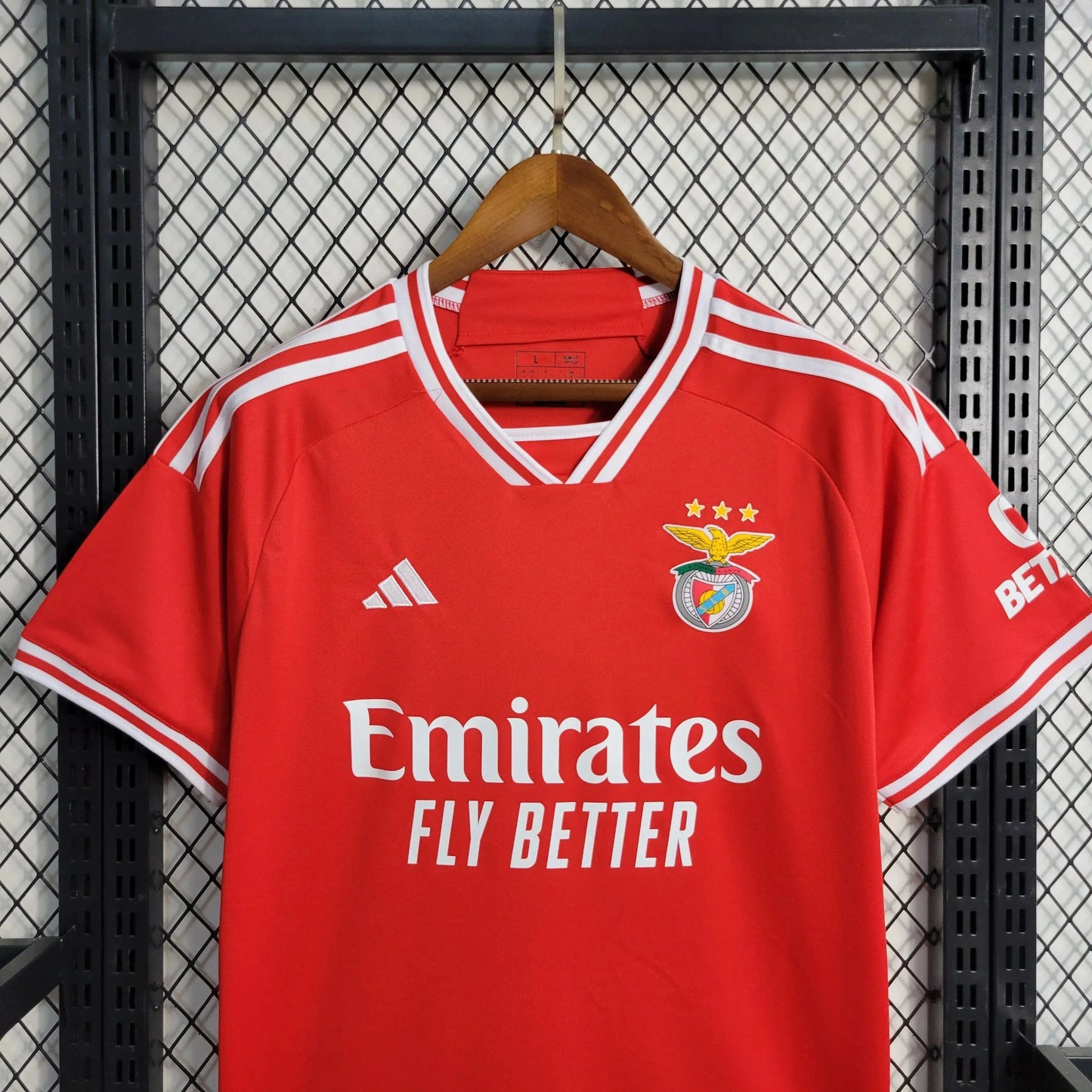 Benfica Home Shirt 23/24 - Men's Fan Red