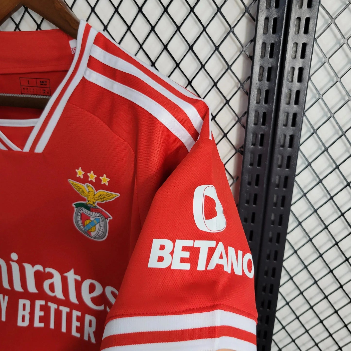 Benfica Home Shirt 23/24 - Men's Fan Red