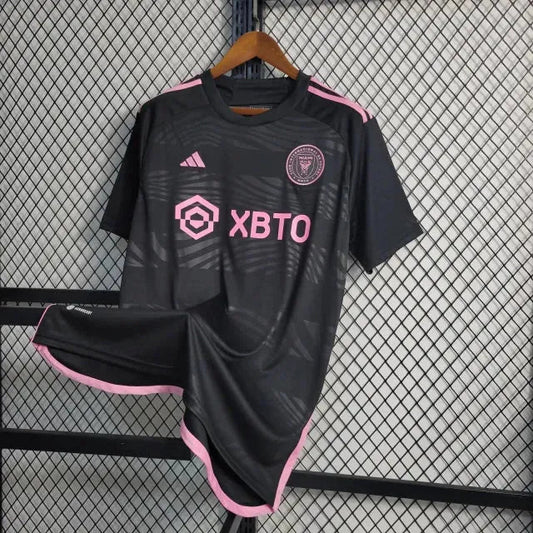 Inter Miami Away Shirt 23/24 - Men's Fan Black