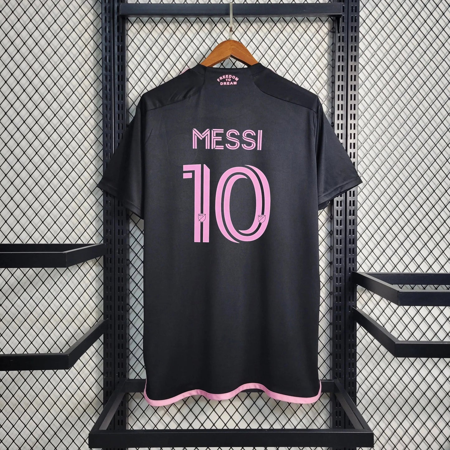 Inter Miami Away Shirt 23/24 - Men's Fan Black