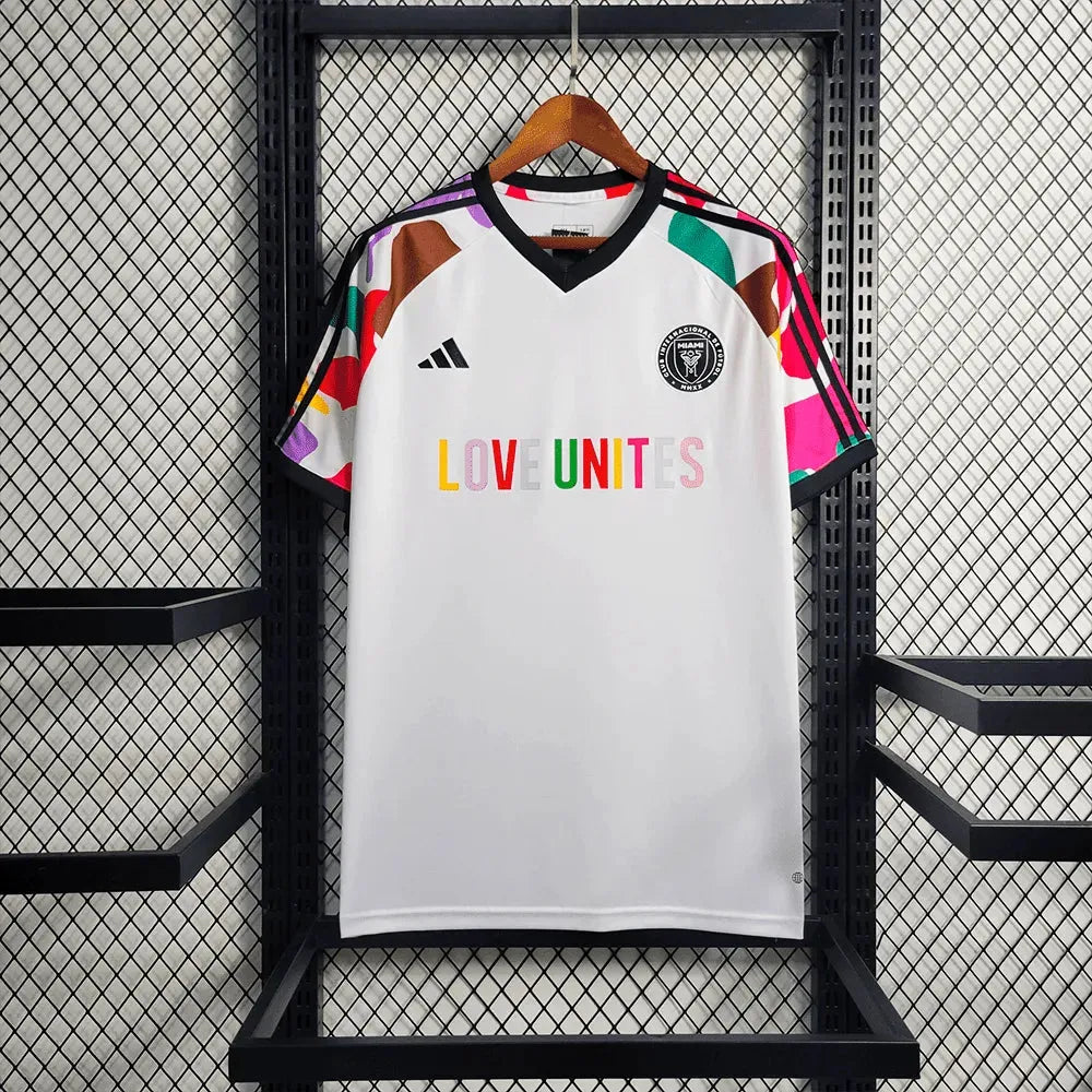 Inter Miami Training Shirt 23/24 - Men's White Fan Shirt