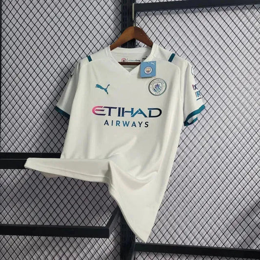 Manchester City 21/22 Men's Fan Shirt - White
