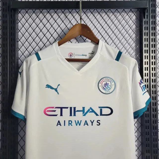 Manchester City 21/22 Men's Fan Shirt - White