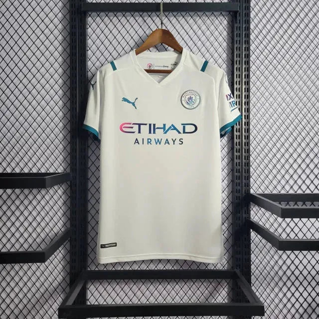 Manchester City 21/22 Men's Fan Shirt - White