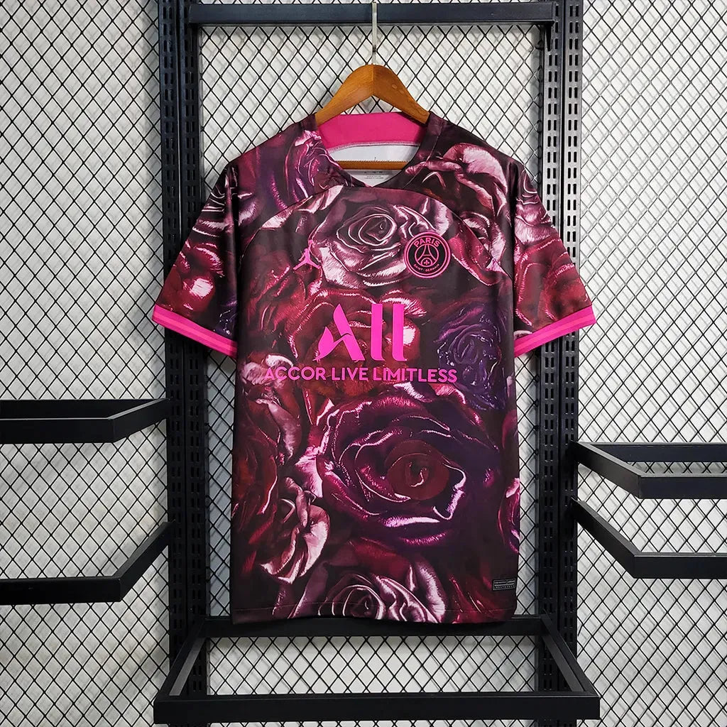 PSG Special Edition 23/24 Shirt - Men's Pink Fan Shirt