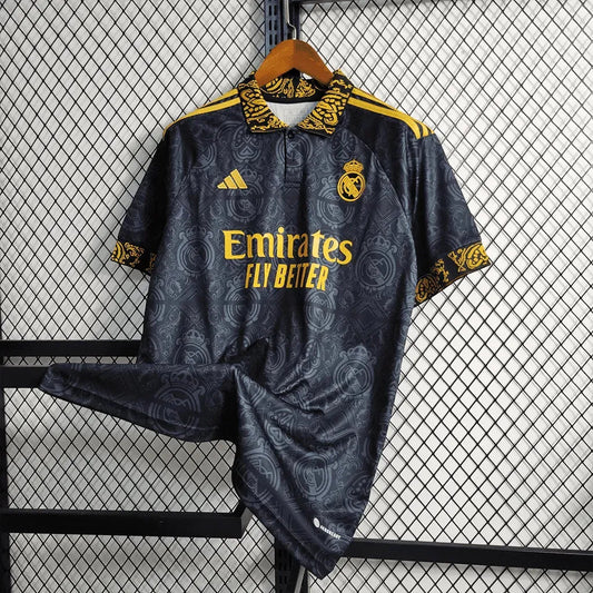 Real Madrid Concept 23/24 Shirt - Men's Fan Black