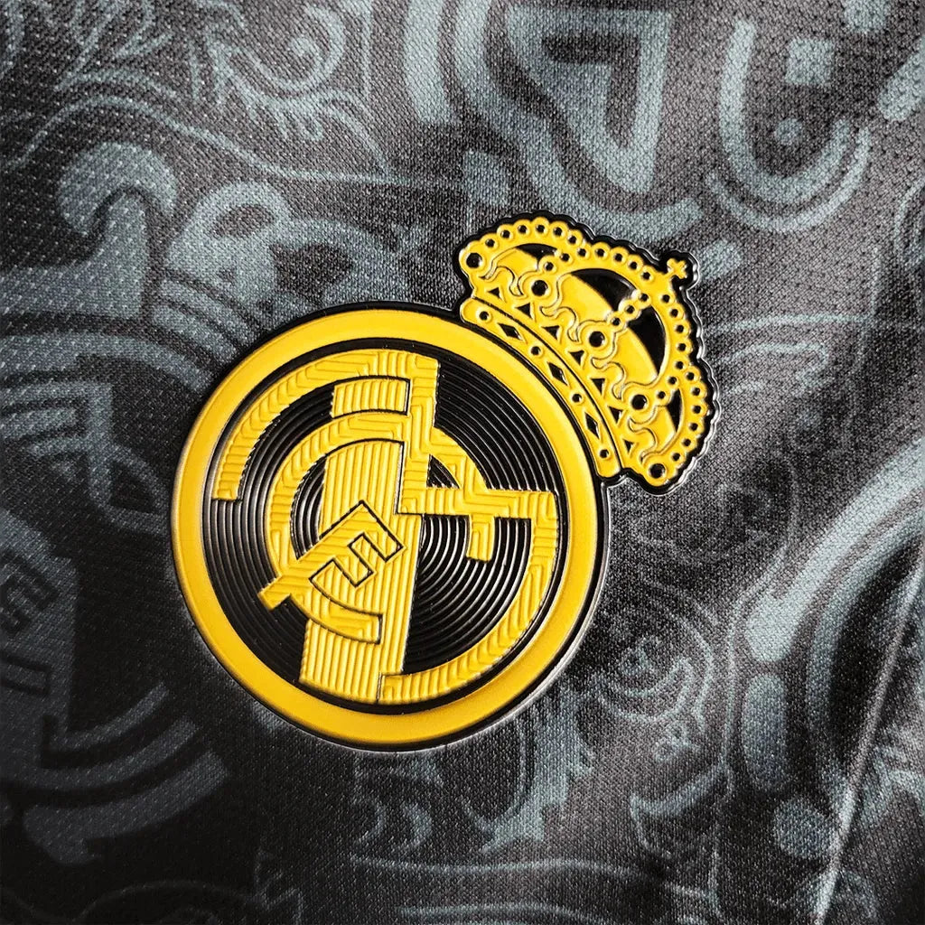 Real Madrid Concept 23/24 Shirt - Men's Fan Black