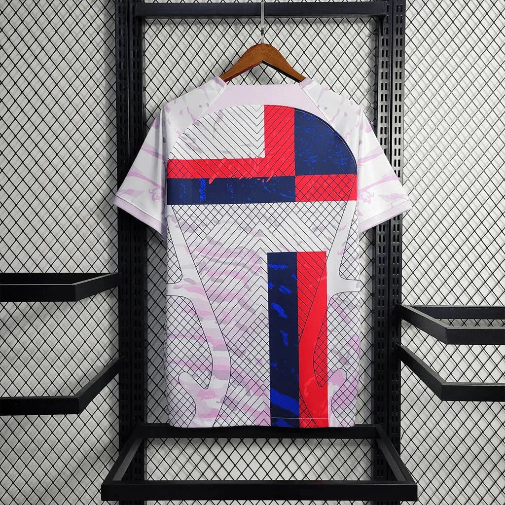 Barcelona Training Jersey 23/24 - Men's Fan White Shirt