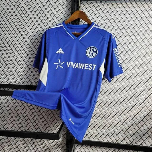 Schalke 04 Home Shirt 22/23 - Men's Fan Shirt