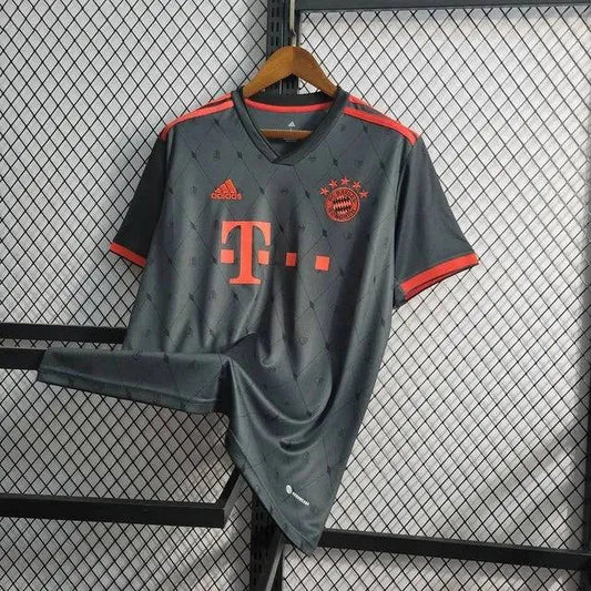 Bayern Munich Away Shirt 22/23 - Men's Fan Black
