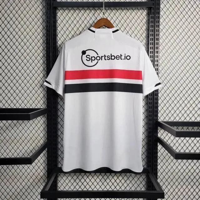 São Paulo Home Shirt 23/24 - Men's White Fan Shirt