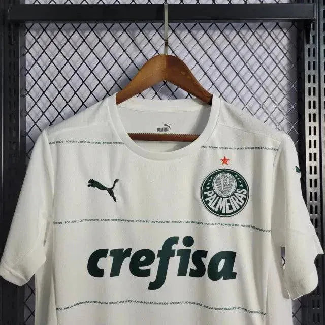 Palmeiras Away Shirt 22/23 - Men's White Fan Shirt